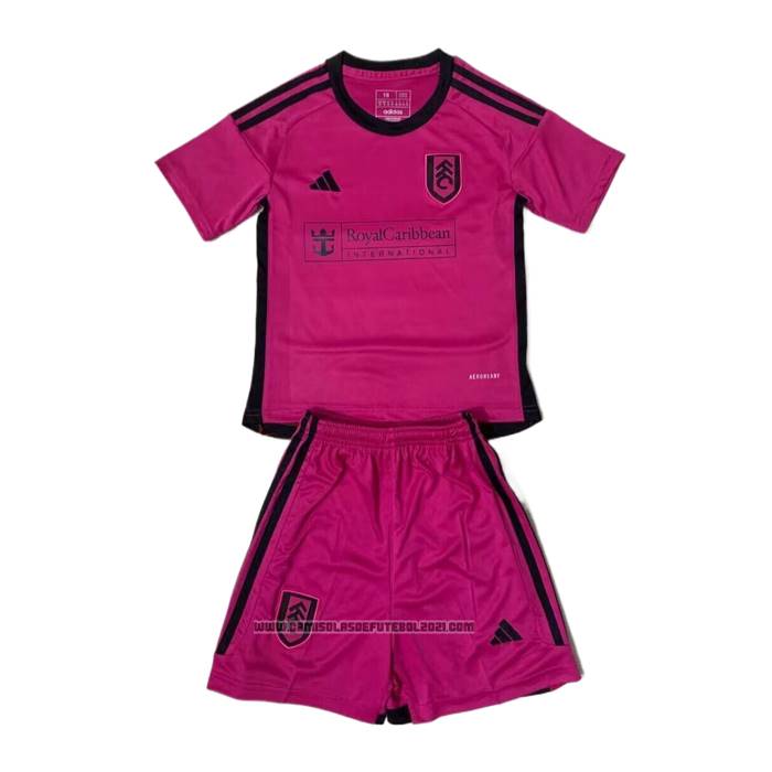 Camisola Fulham 2º Crianca 2023-2024